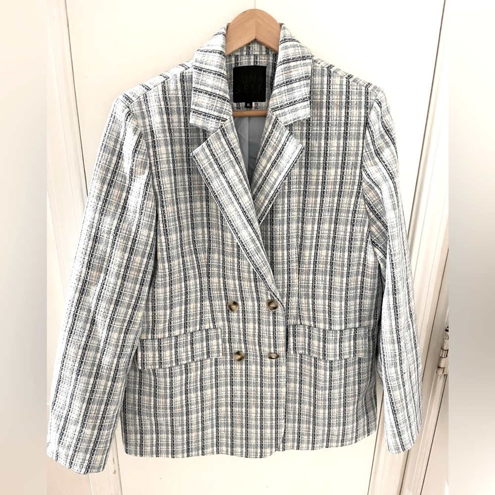 Mins Self tweed blazer
